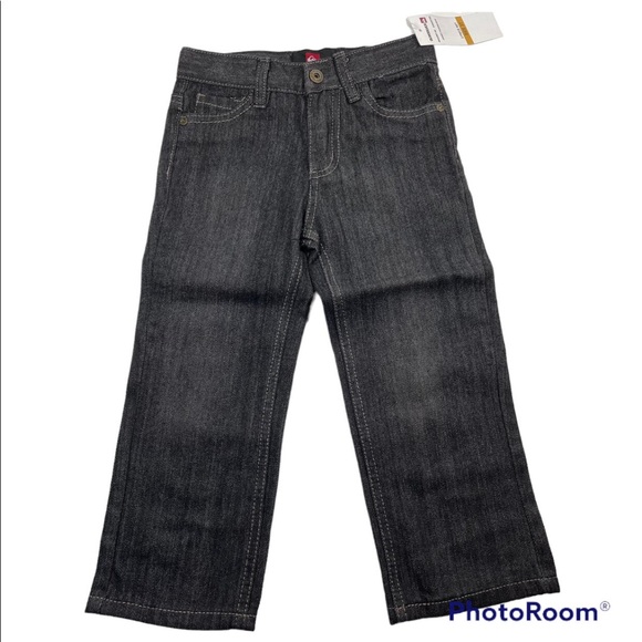 NWT Quiksilver Black Denim 5 Pocket jeans Size 3T - Picture 1 of 6